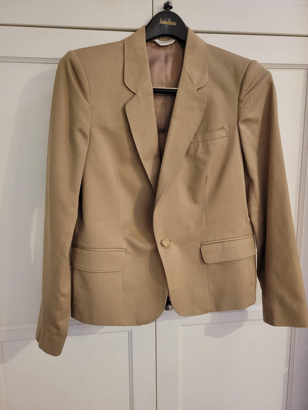 Vintage JG Hook Women’s Tan Classic Tailored Blazer- 14